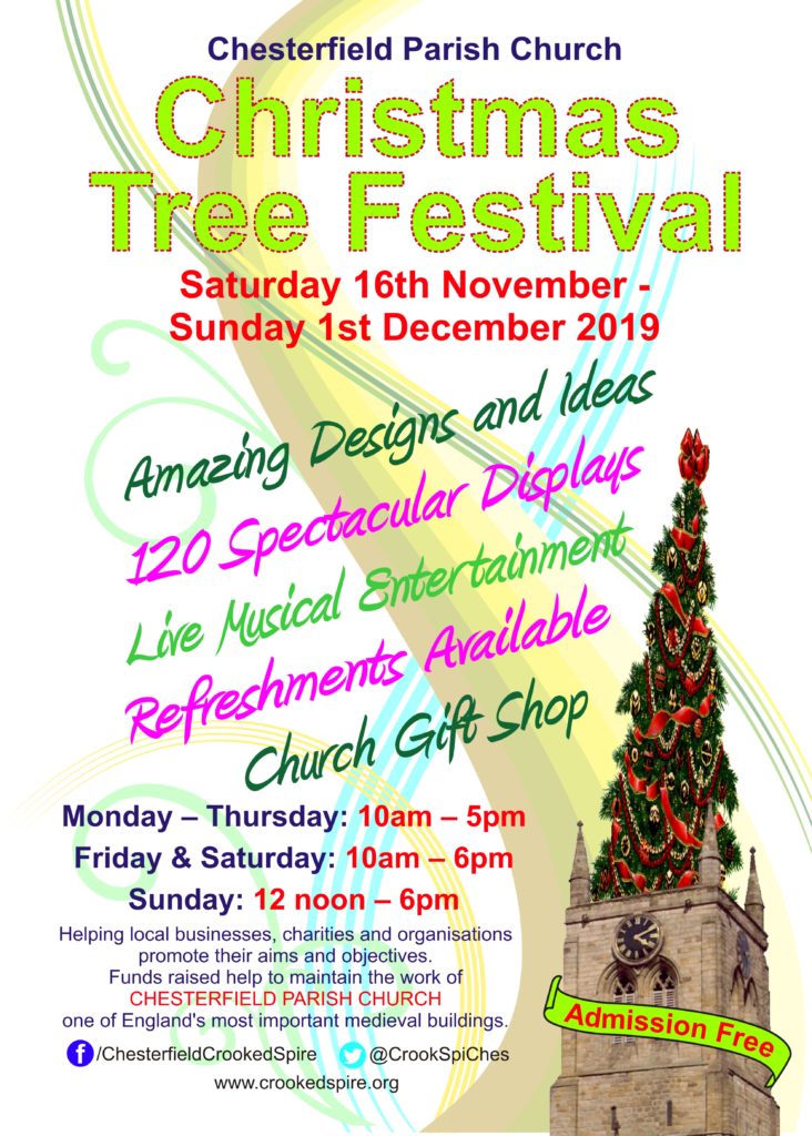 Christmas Tree Festival Chesterfield Parish