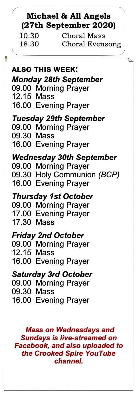 Michael and All Angels Services Harvest Services