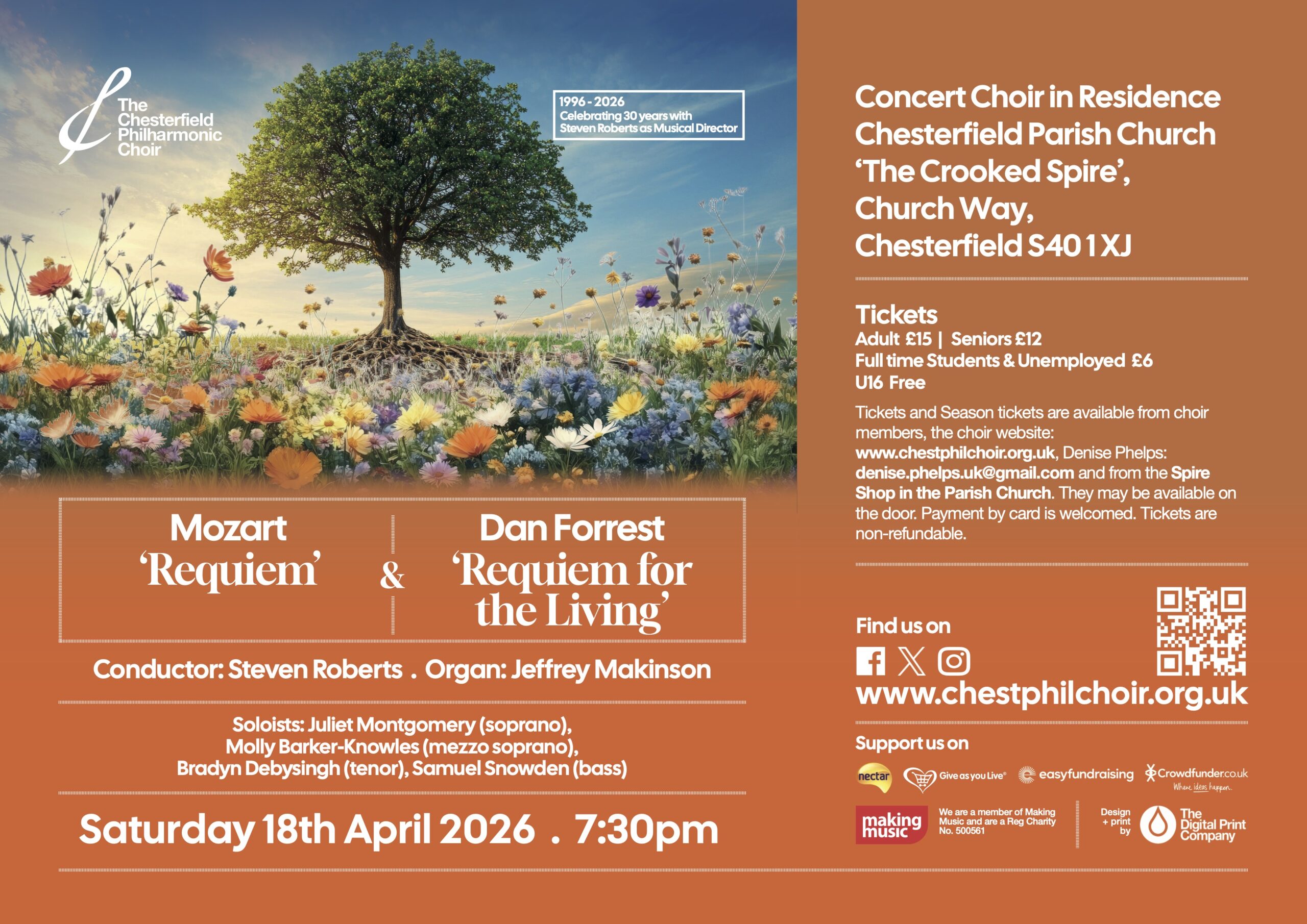 Mozart Requiem & 'Requiem for the Living' (Dan Forrest)